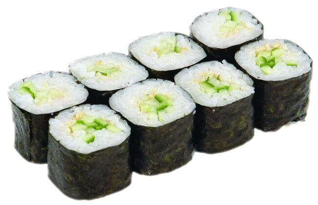 Ролл с огурцом