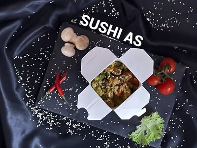 Удон с овощами