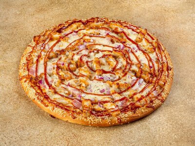 Пицца BBQ большая