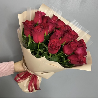 Букет "Капучино" - 25 роз