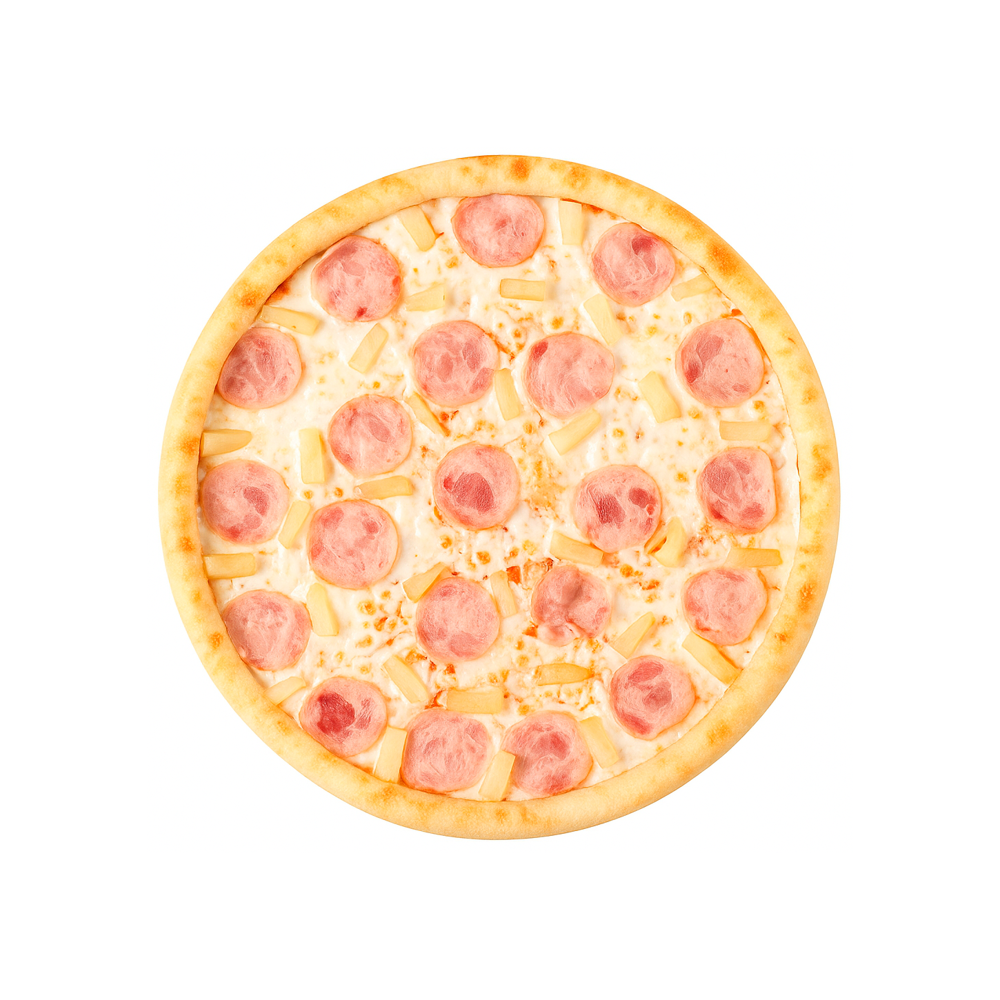 Гавайская с ветчиной (на сливках) (32 см)