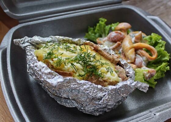 Печеный картофель