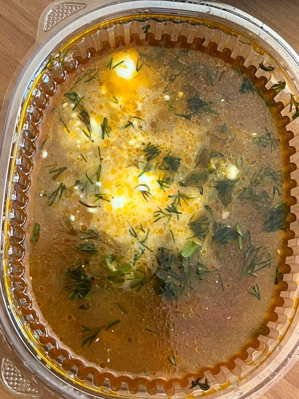 Солянка сборная из копченостей