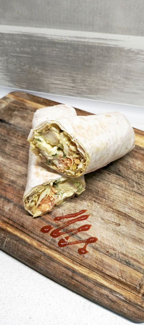 Шаурма острая с курицей