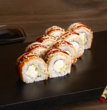 Ролл Дракон унаги