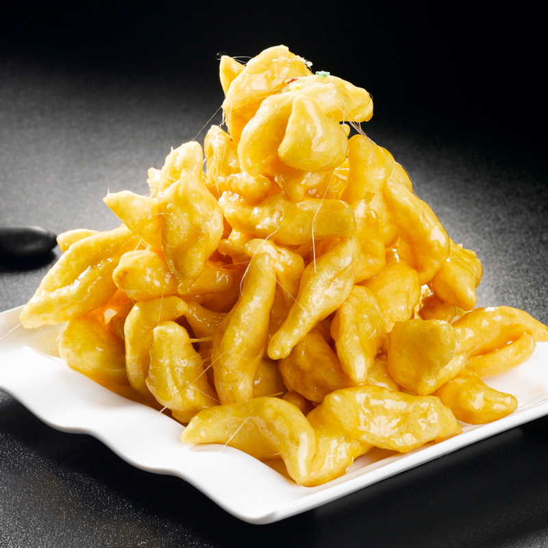 Д-3 酥黄菜 Яйцо в карамели.