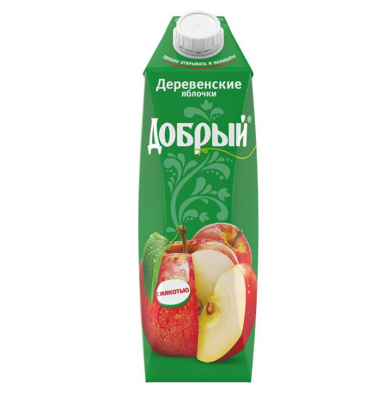 Сок в ассортименте 1 л