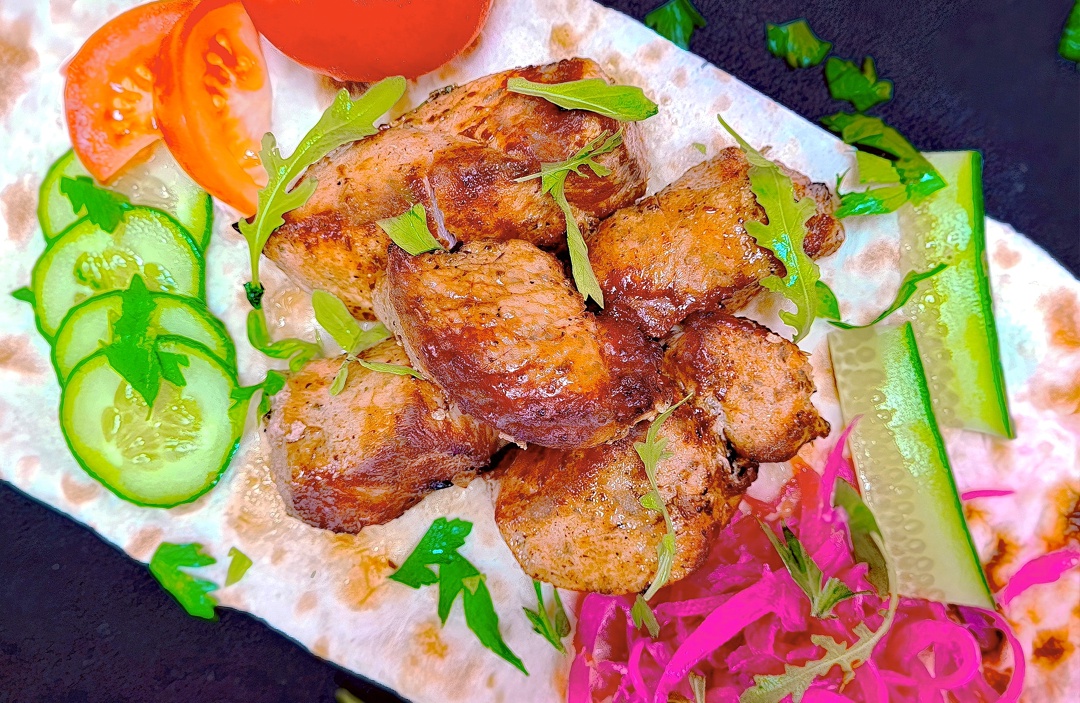 Шашлык из свиной лопатки