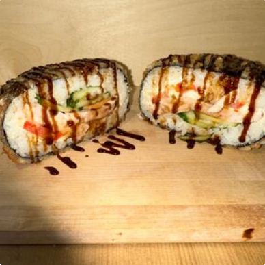 Sushi бургер темпура