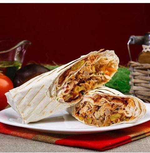Шаурма классическая с курицей