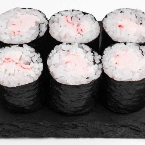 Ролл Хосомаки с крабом