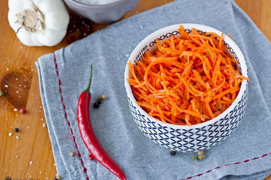 Морковь по-корейски