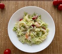 Салат с морепродуктами