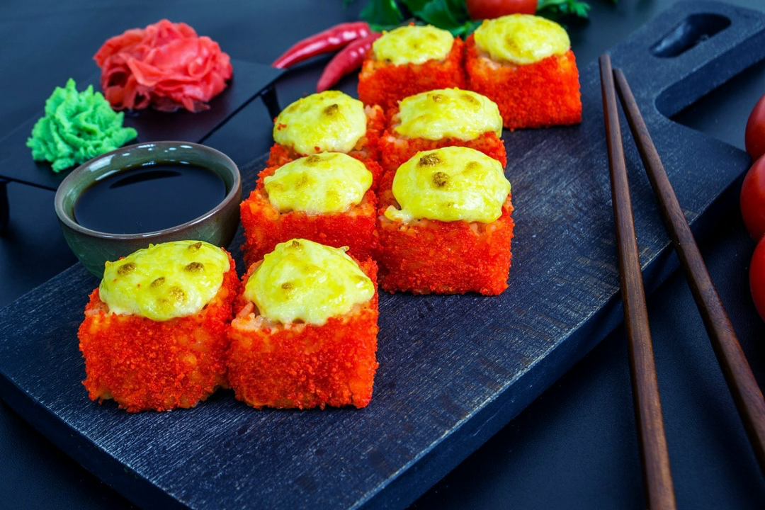 Запеченная сырная калифорния