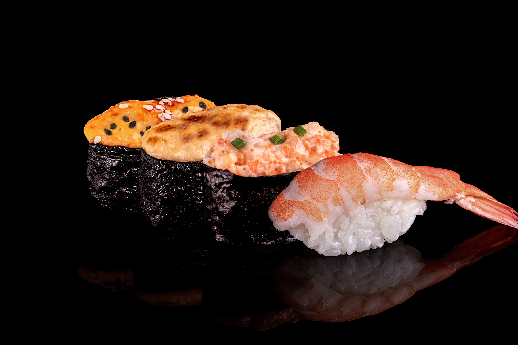 Суши сет креветка