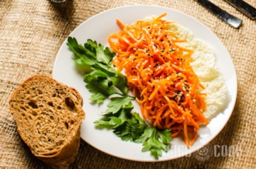 Морковь по корейски