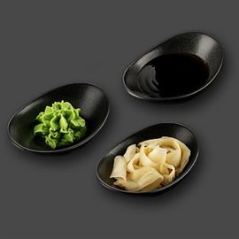 Соевый соус, васаби, имбирь