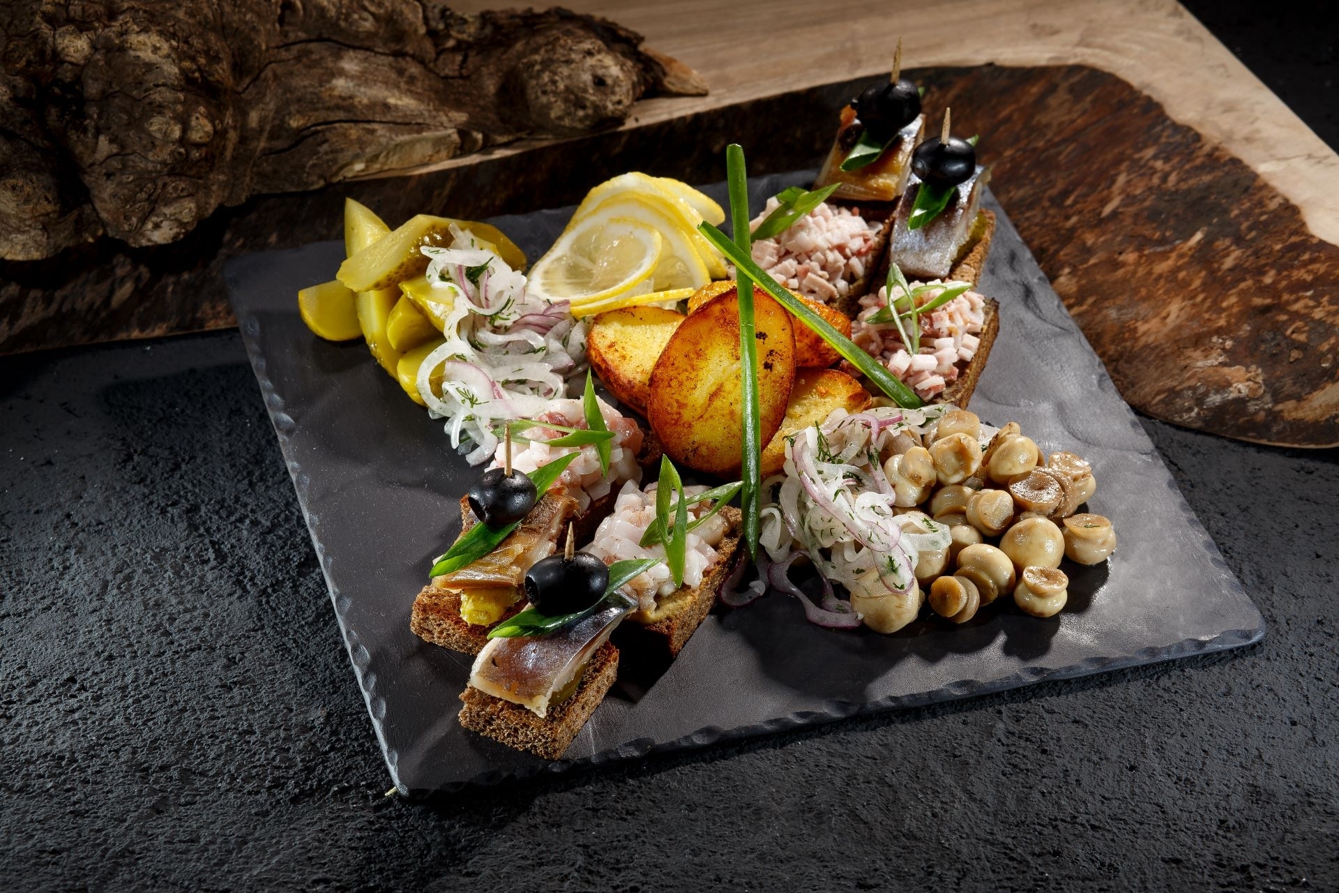 Тарелочка под водочку