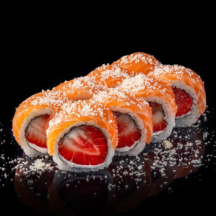 Филадельфия с клубникой