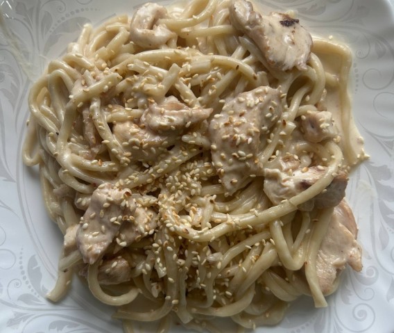 Лагман сливочный