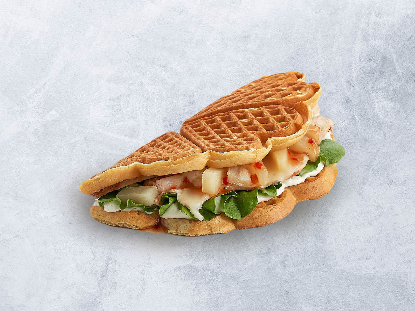 Гавайская на сырном.