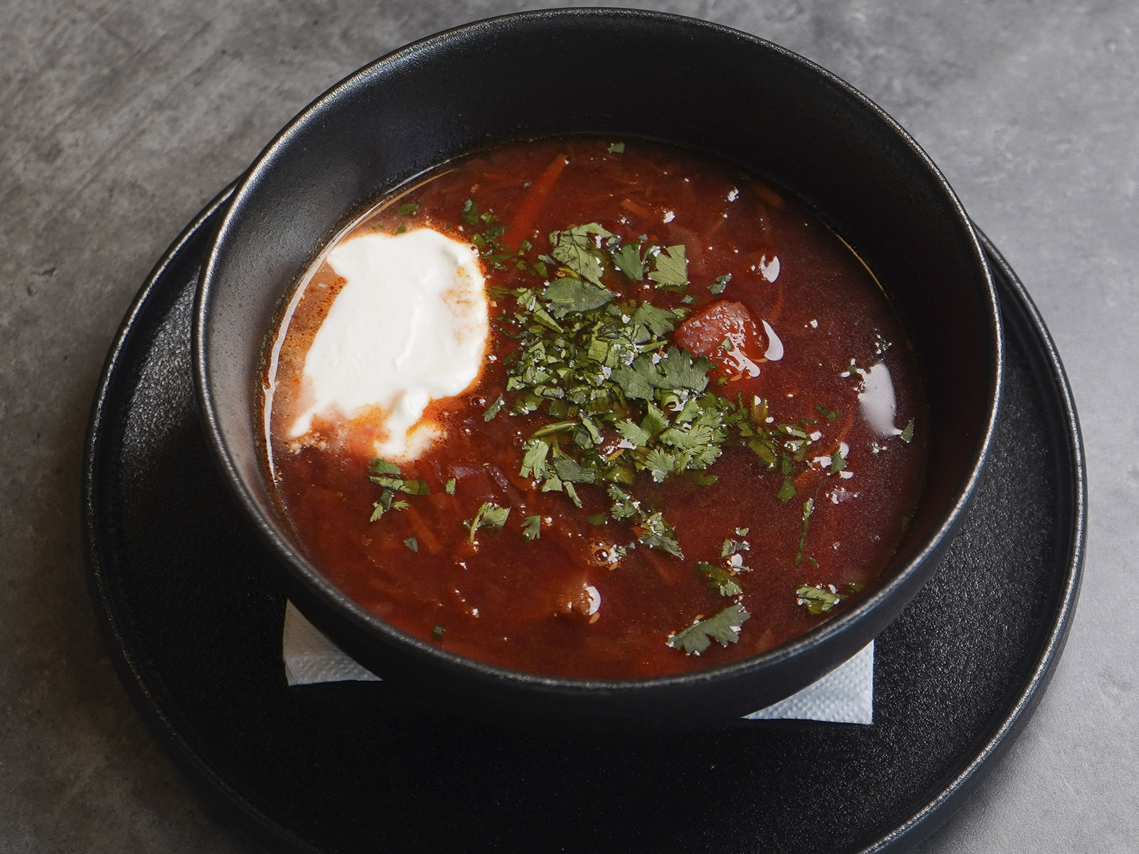 Борщ по грузински