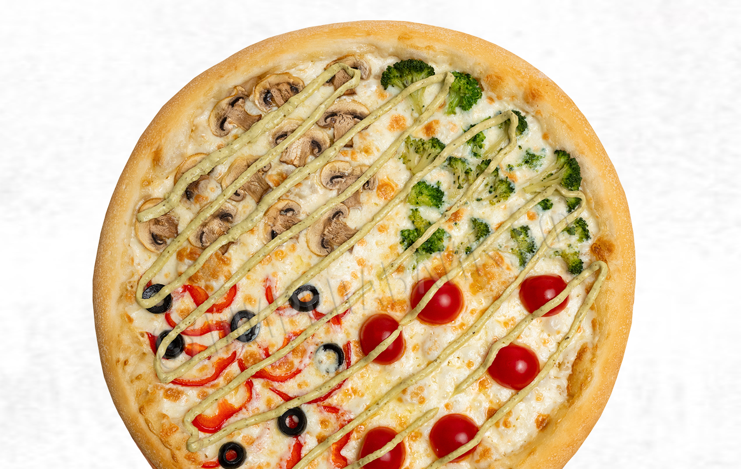 Пицца овощной микс 25см