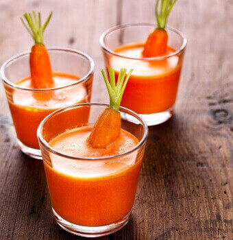 Морковный со сливками