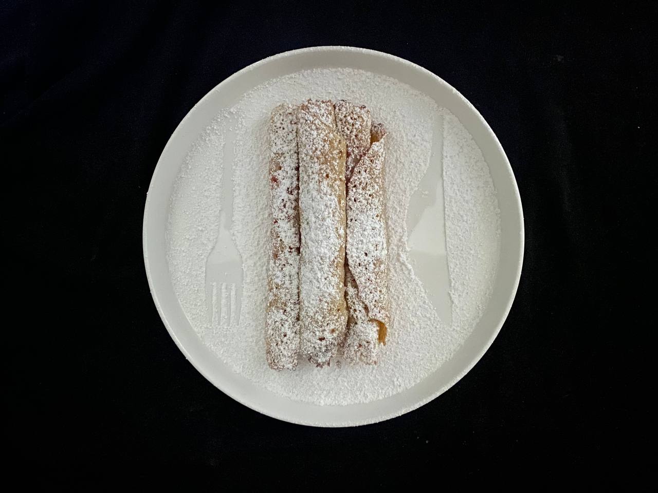 Блинчики с клубникой
