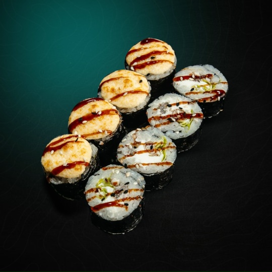 Запеченный ролл с угрем