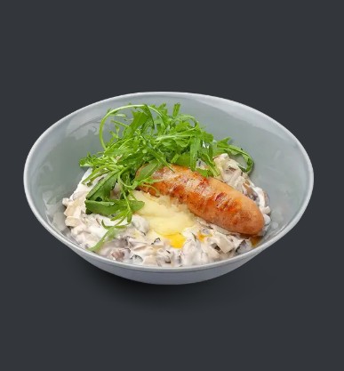 Шампиньоны по-строгановски