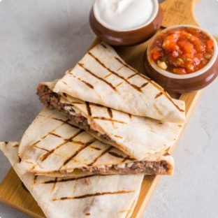 Кесадилья мясная