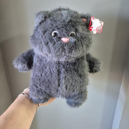Игрушка кот серый