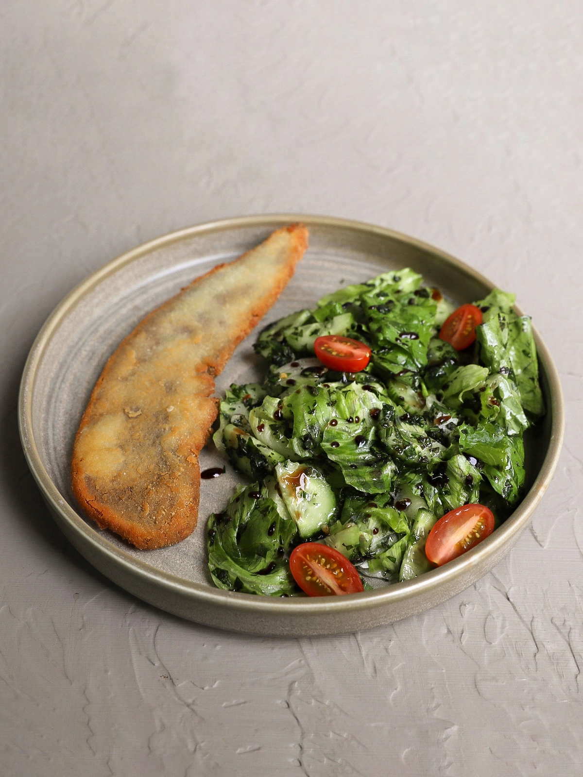 Шницель из телячьего языка