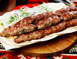 Люля-кебаб из свинины
