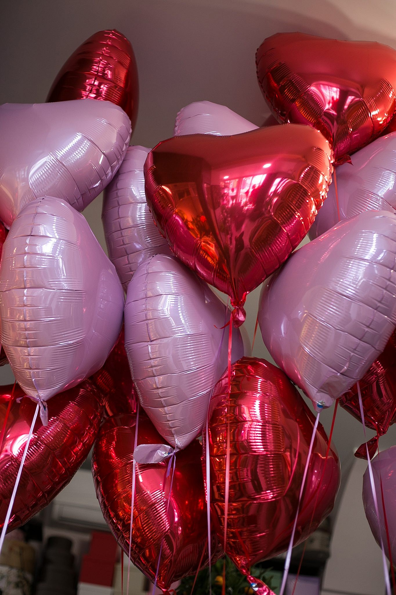 Шарики сердечко 