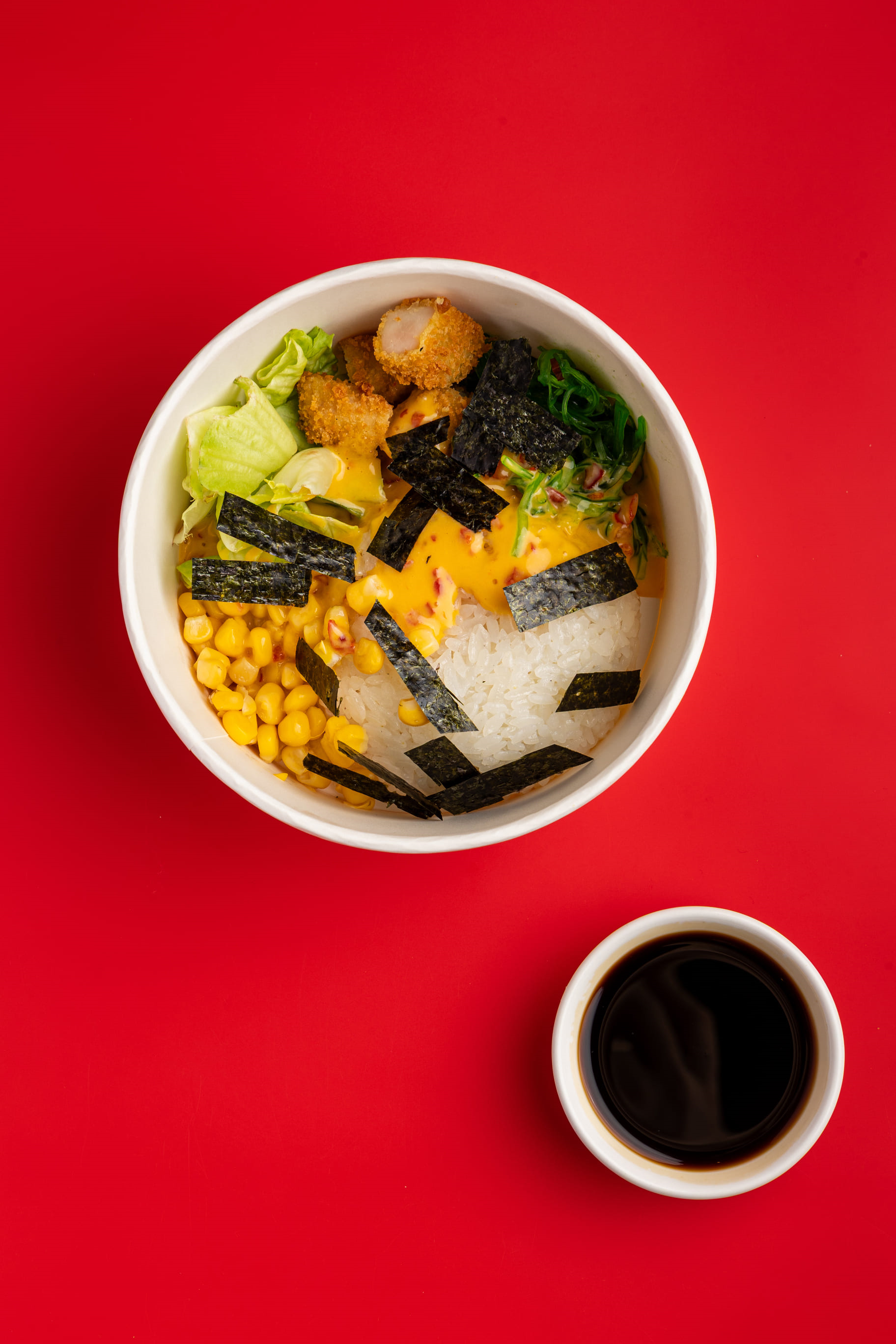 Чикен темпура Боул с соусом Бэнг-Бэнг