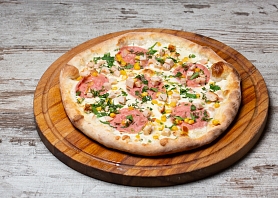 Пицца сладкая с курицей