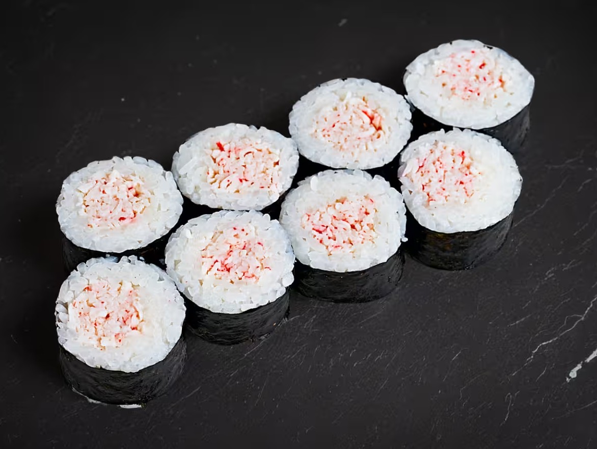 Ролл с крабом