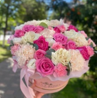 Композиция "Розовый рай"