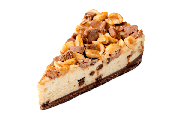 Чизкейк карамельный с арахисом