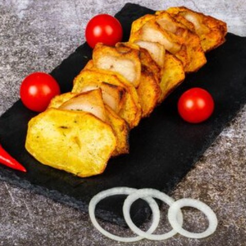 Картошка с курдюком