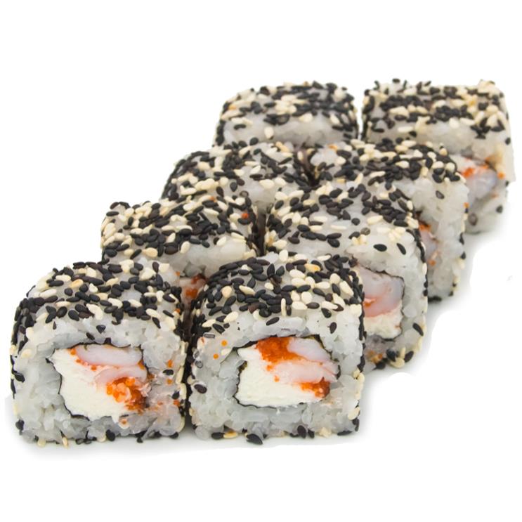 Ролл Креветка в кунжуте