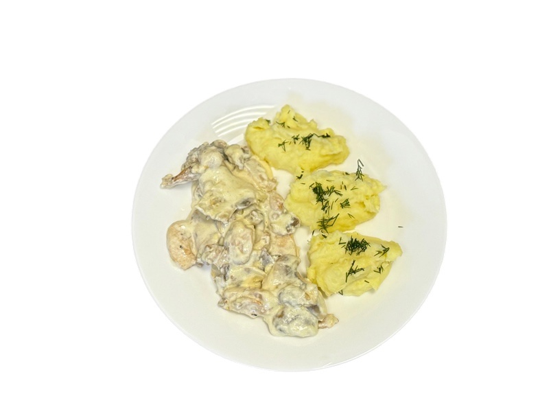 Бефстроганов из курицы