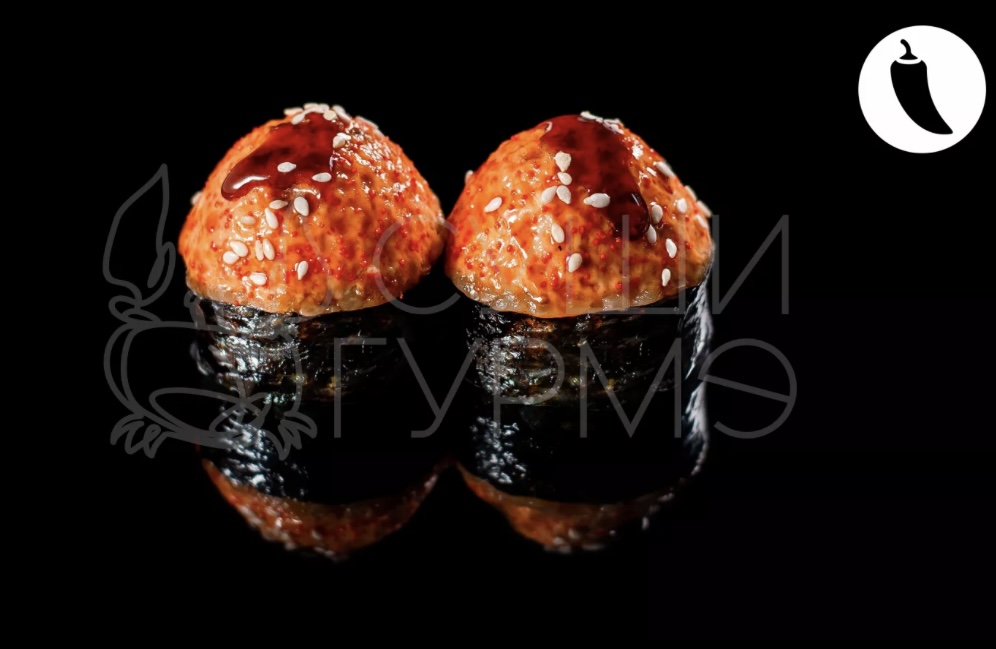 Запеченный люкс ролл с дайконом NEW
