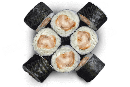 Маки с угрем