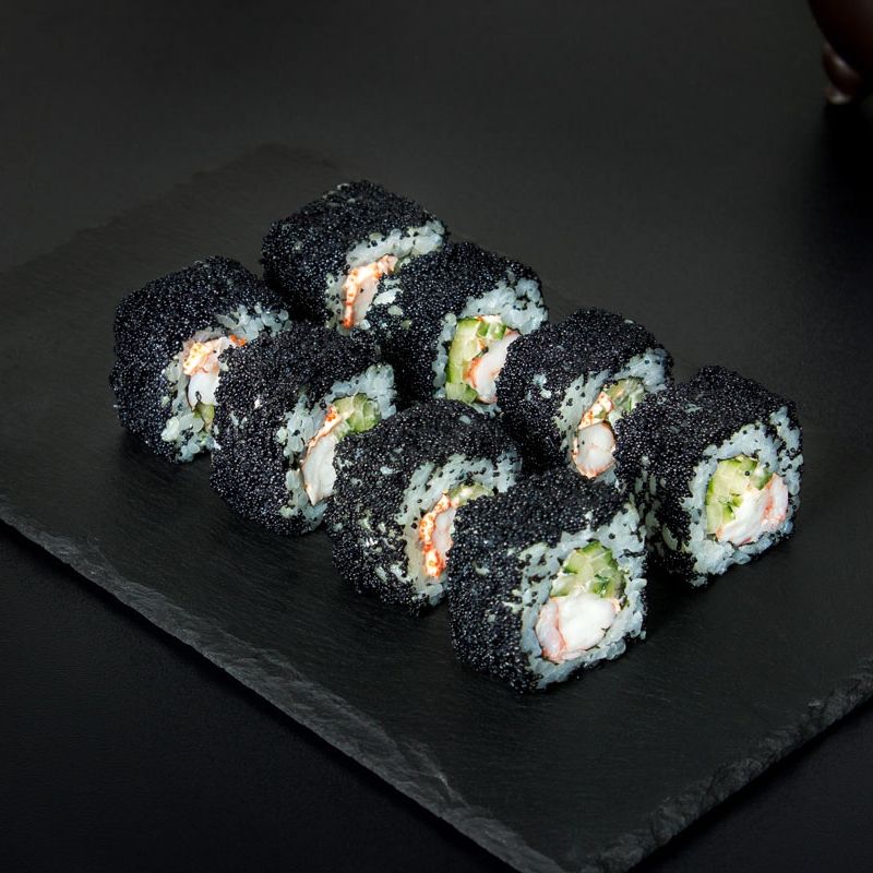 Калифорния с тигровой креветкой