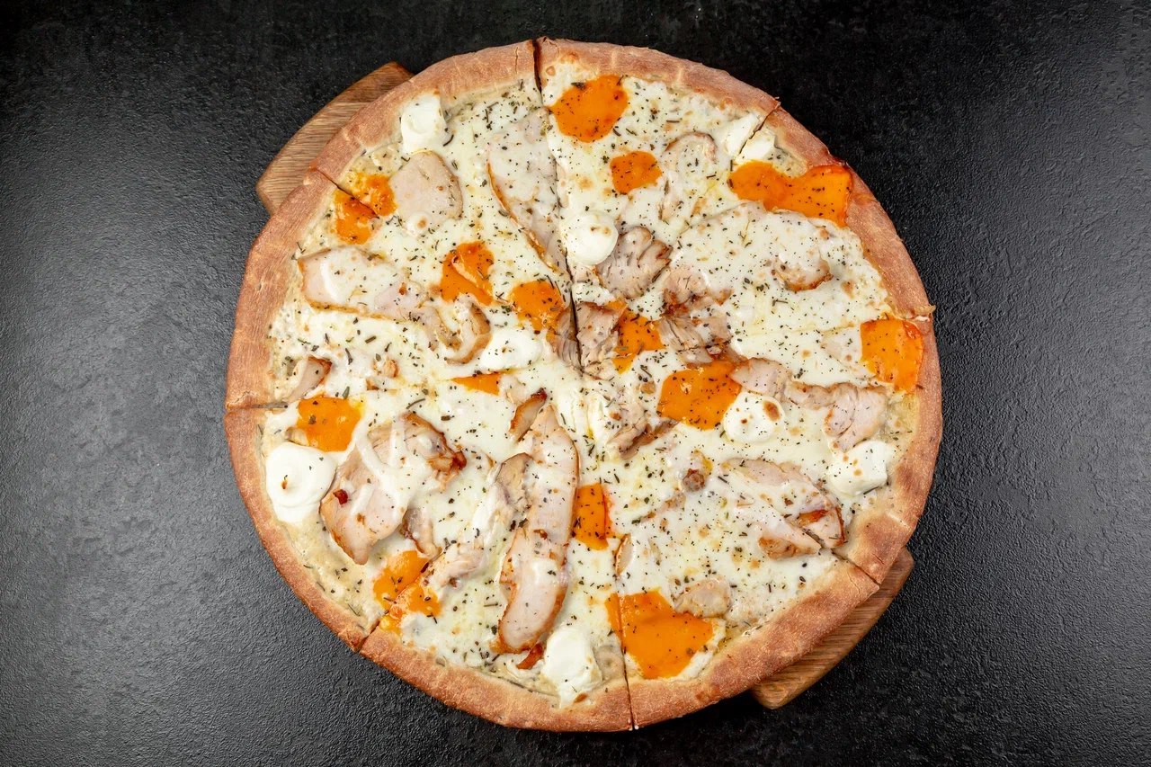Пицца "Сливочная курочка" 30 см