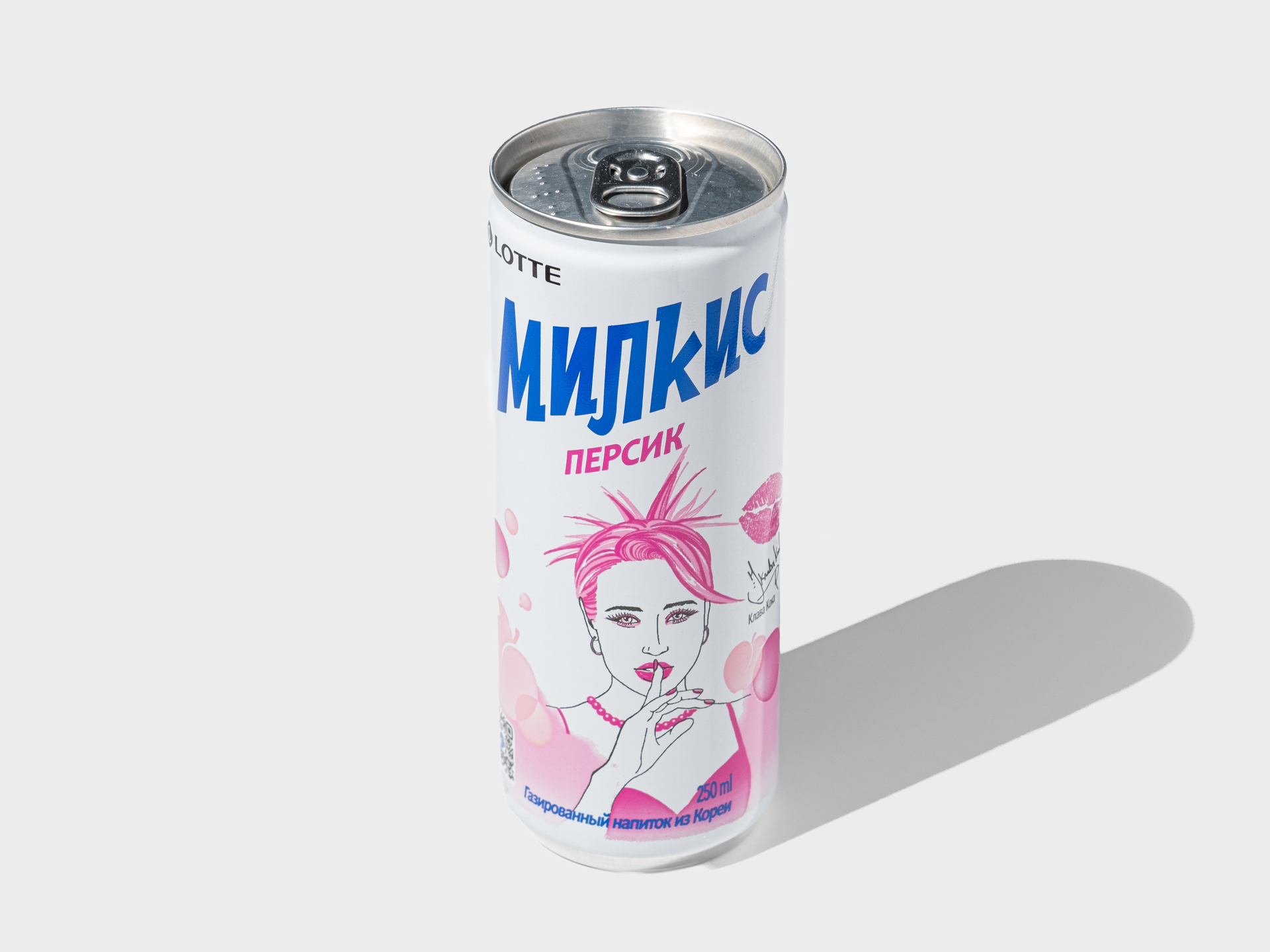 Напиток безалкогольный Милкис 250 мл. Персик