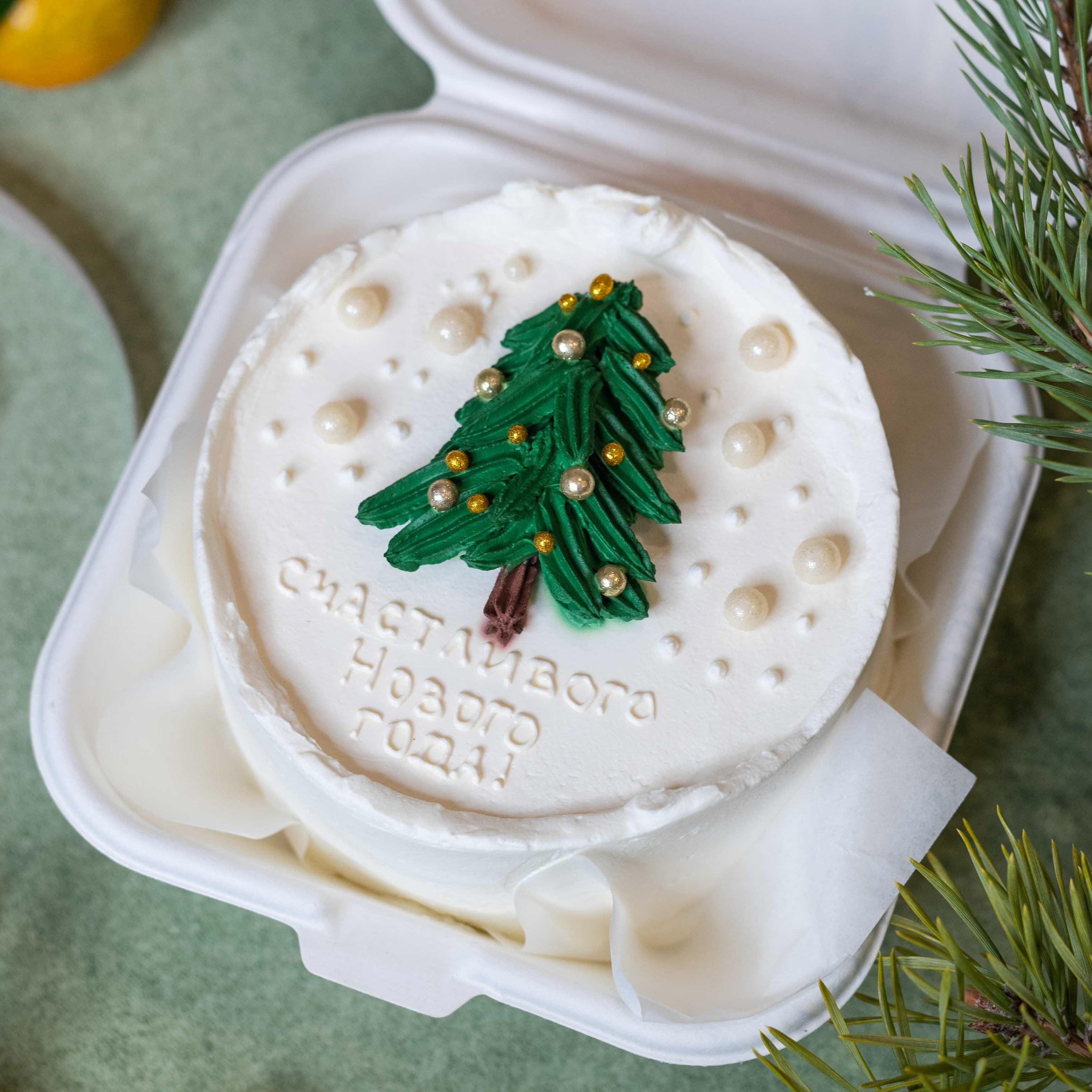 Бенто-торт «Ёлочка»